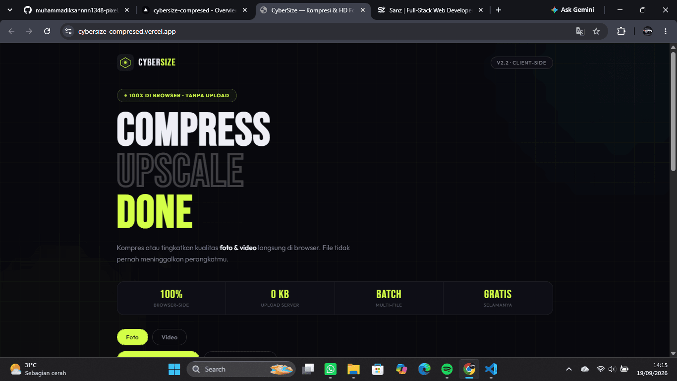 CyberSize HD project preview